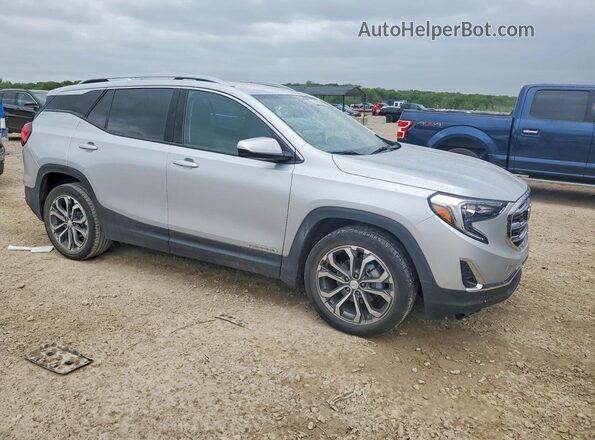 3GKALPEVXML382625 2021 GMC TERRAIN Silver Przód prawy