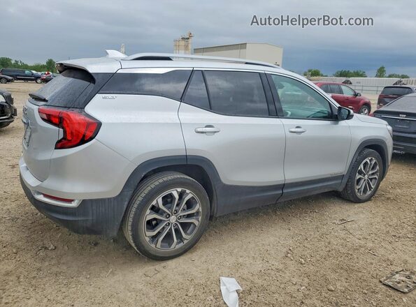 3GKALPEVXML382625 2021 GMC TERRAIN Silver Tył prawy