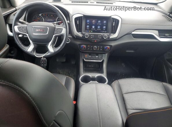 3GKALPEVXML382625 2021 GMC TERRAIN Silver Widok deski rozdzielczej