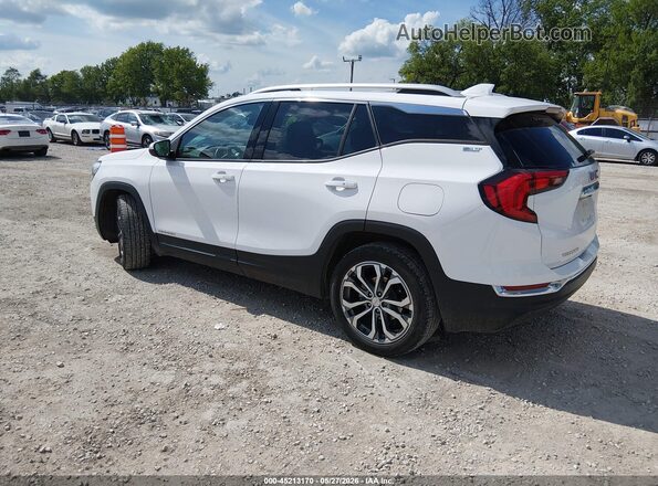 3GKALPEVXML398548 2021 GMC TERRAIN White უკანა მარცხენა