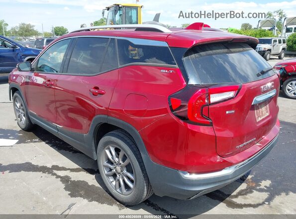 3GKALPEVXNL178263 2022 GMC TERRAIN Красный Задняя левая четверть