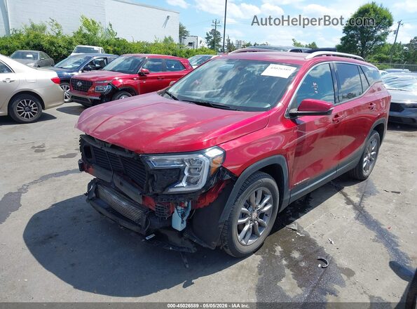 3GKALPEVXNL178263 2022 GMC TERRAIN Красный Передняя левая четверть