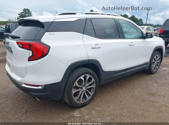 3GKALPEX0KL285125 2019 GMC TERRAIN Белый Задняя правая четверть
