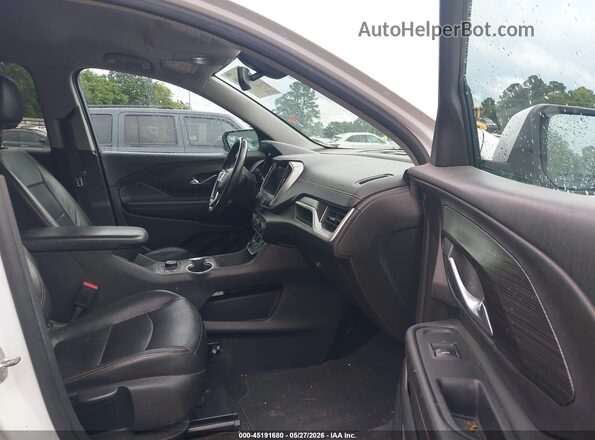 3GKALPEX0KL285125 2019 GMC TERRAIN Белый Вид салона спереди