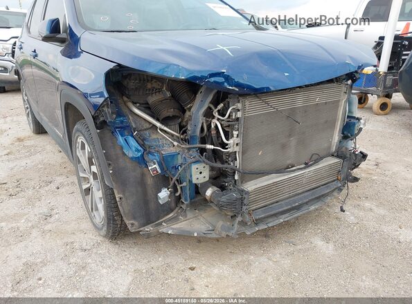 3GKALPEX0LL123917 2020 GMC TERRAIN Blue Widok z przodu