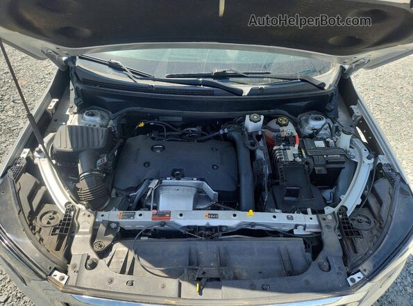 3GKALPEX2KL372301 2019 GMC TERRAIN Silver ძრავის განყოფილების ხედი