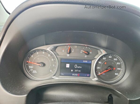 3GKALPEX2KL372301 2019 GMC TERRAIN Silver ხელსაწყოთა პანელის ხედი