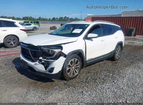 3GKALPEX3KL300975 2019 GMC TERRAIN White Передня ліва чверть