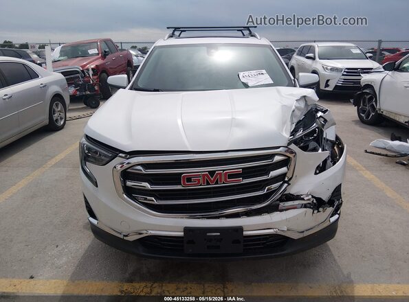 3GKALPEX4LL151056 2020 GMC TERRAIN White Instrument cluster view