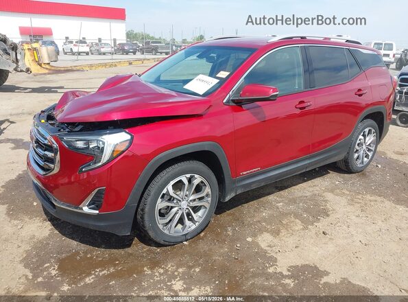 3GKALPEX6JL140024 2018 GMC TERRAIN Красный Передняя левая четверть