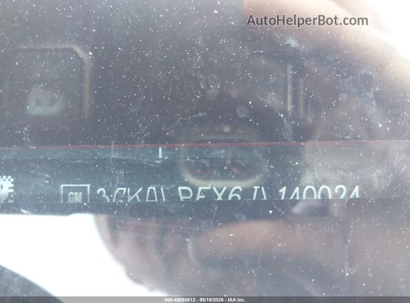3GKALPEX6JL140024 2018 GMC TERRAIN Красный Вид подкапотного пространства