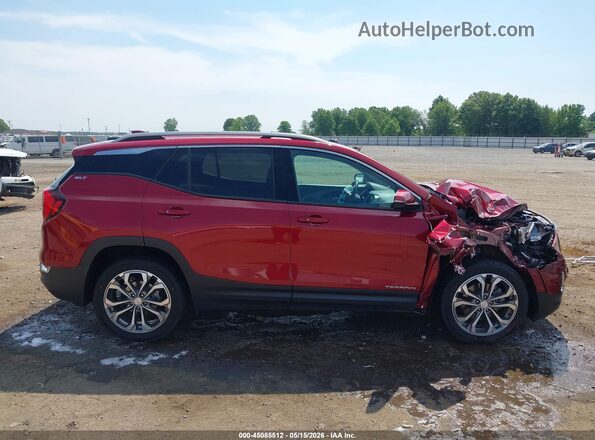 3GKALPEX6JL140024 2018 GMC TERRAIN Красный Панорамный вид салона 360°
