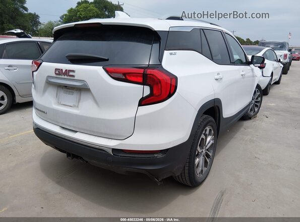 3GKALPEX8JL332805 2018 GMC TERRAIN White Trasero derecho