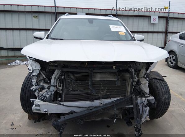 3GKALPEX8JL332805 2018 GMC TERRAIN White Vista interior trasera