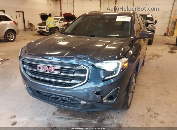 3GKALPEX8KL219289 2019 GMC TERRAIN Dark Blue Դիմացի տեսք