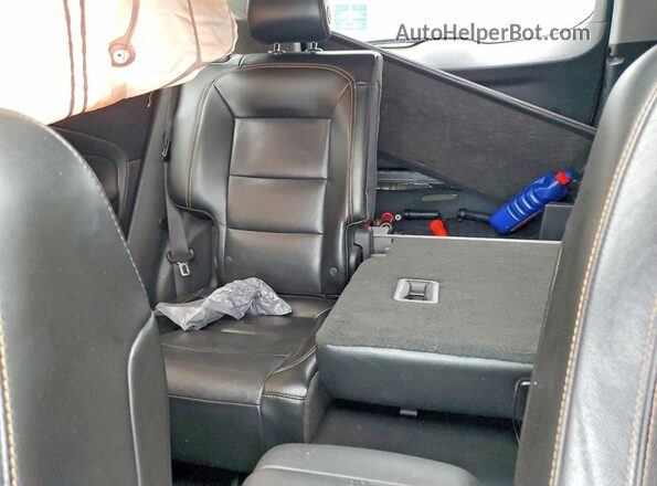 3GKALPEXXKL380789 2019 GMC TERRAIN Black Вид задніх сидінь