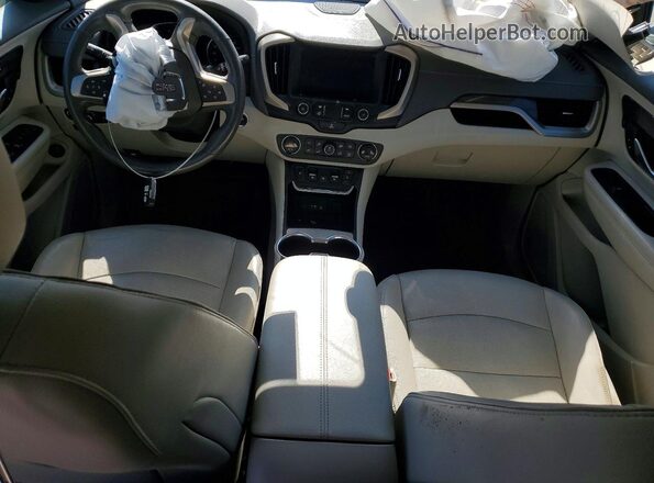 3GKALSEX0LL137061 2020 GMC TERRAIN White Вид панелі приладів