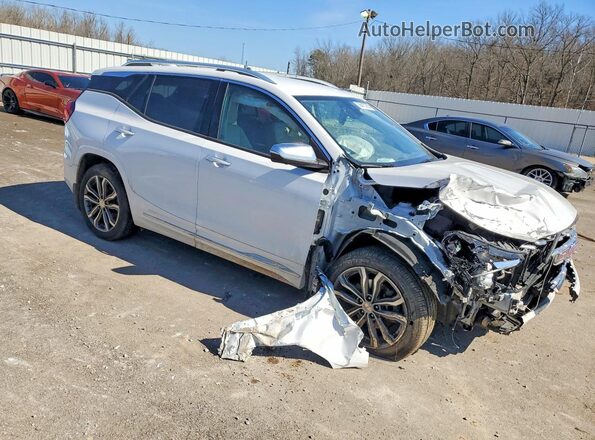 3GKALSEX0LL137061 2020 GMC TERRAIN White Передня права чверть
