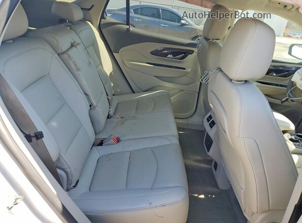 3GKALSEX0LL137061 2020 GMC TERRAIN White Вид задніх сидінь