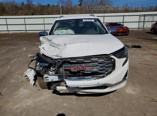 3GKALSEX0LL137061 2020 GMC TERRAIN White Вид спереду