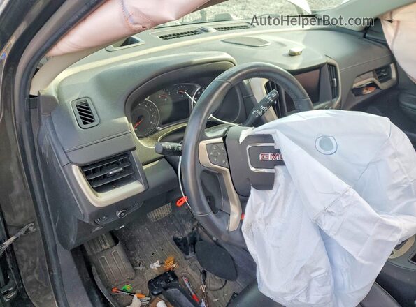 3GKALSEX5KL252057 2019 GMC TERRAIN Brown Սարքավորումների վահանակի տեսք