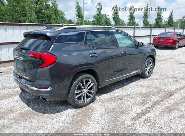 3GKALSEX6JL320798 2018 GMC TERRAIN Gray Задня права чверть