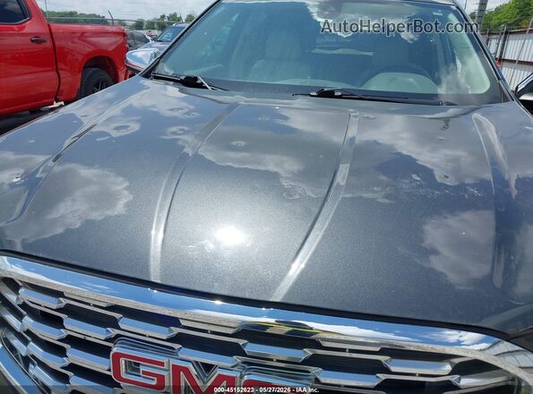 3GKALSEX6JL320798 2018 GMC TERRAIN Gray Вид спереду