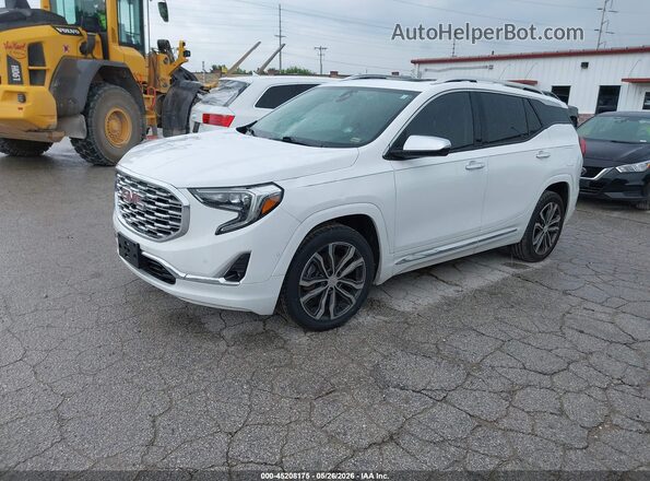 3GKALSEX7JL414009 2018 GMC TERRAIN White Front left