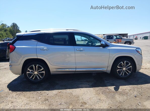3GKALSEX7KL196302 2019 GMC TERRAIN Silver Vista interior trasera