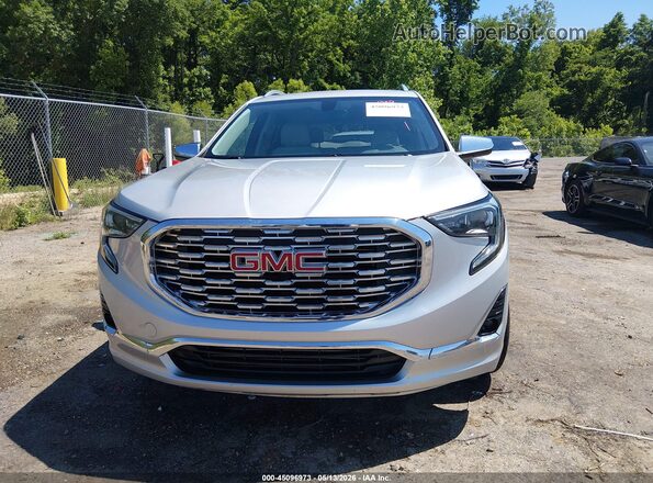 3GKALSEX7KL196302 2019 GMC TERRAIN Silver Vista del cuadro de instrumentos