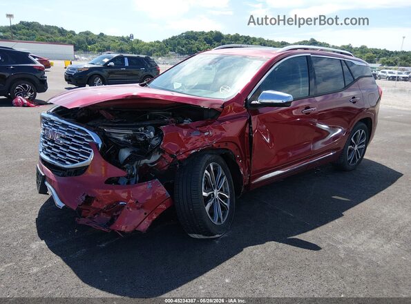 3GKALSEX8JL175229 2018 GMC TERRAIN Red Передня ліва чверть
