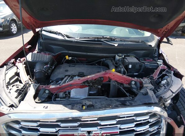 3GKALSEX8JL175229 2018 GMC TERRAIN Red Вид ззаду
