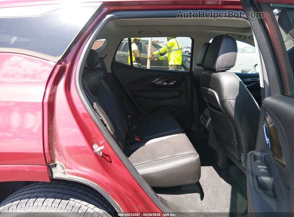 3GKALSEX8JL175229 2018 GMC TERRAIN Red Вид наклейки з VIN-кодом