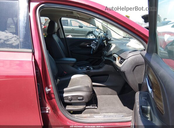 3GKALSEX8JL175229 2018 GMC TERRAIN Red Вид салону спереду