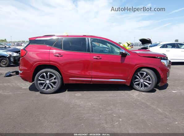 3GKALSEX8JL175229 2018 GMC TERRAIN Red Панорамний вид салону 360°