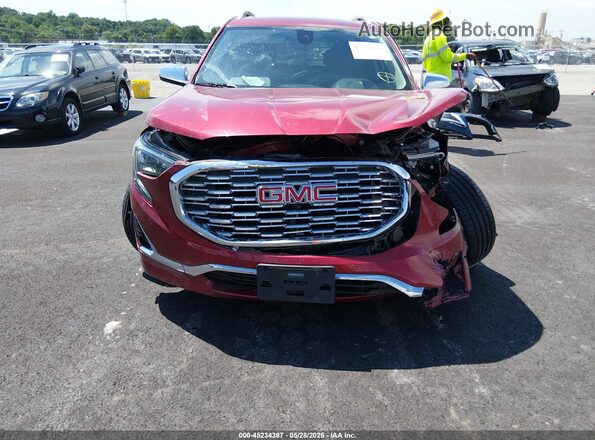 3GKALSEX8JL175229 2018 GMC TERRAIN Red Вид спереду