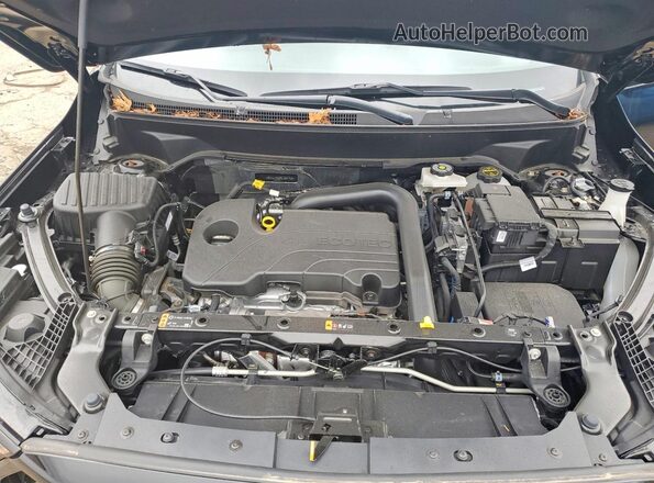 3GKALTEG0RL394753 2024 GMC TERRAIN Black Vista del compartimento del motor