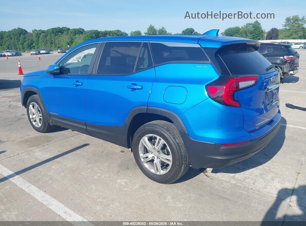 3GKALTEG2RL305166 2024 GMC TERRAIN Blue Rear left