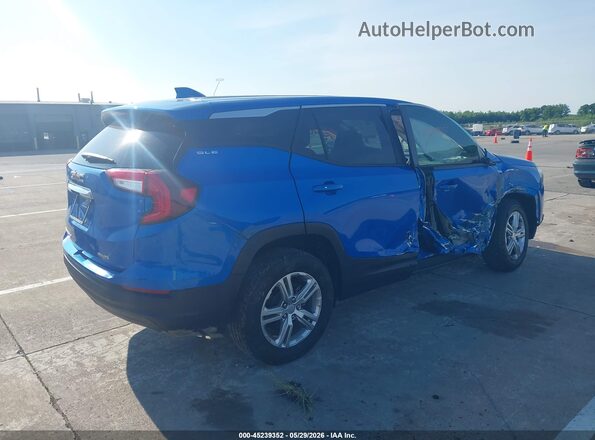 3GKALTEG2RL305166 2024 GMC TERRAIN Blue Rear right