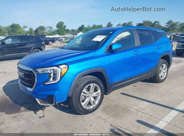 3GKALTEG2RL305166 2024 GMC TERRAIN Blue Front left