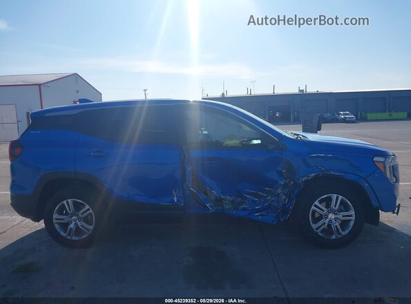 3GKALTEG2RL305166 2024 GMC TERRAIN Blue Rear interior view