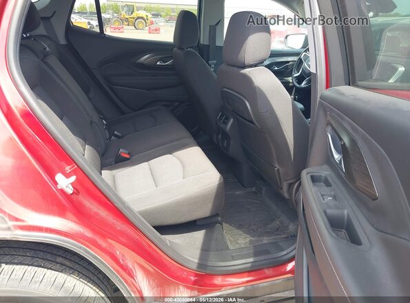 3GKALTEG4PL160287 2023 GMC TERRAIN Red VIN կոդի պիտակի տեսք