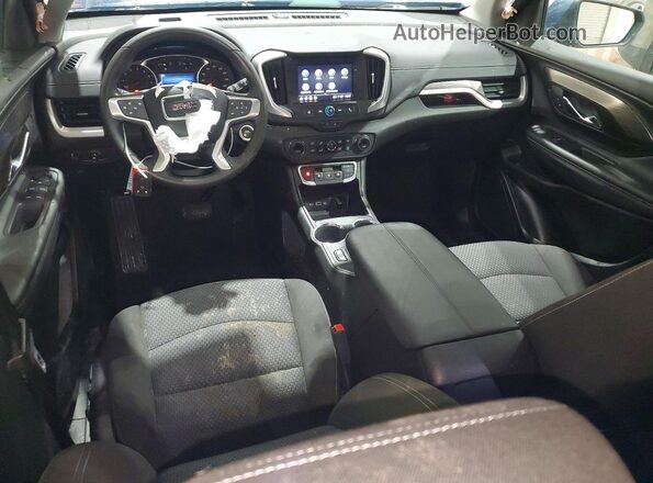 3GKALTEG5RL161676 2024 GMC TERRAIN Blue Dashboard view