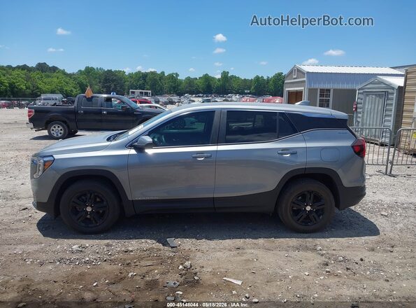 3GKALTEG6RL296259 2024 GMC TERRAIN Gray Widok wnętrza 360 stopni