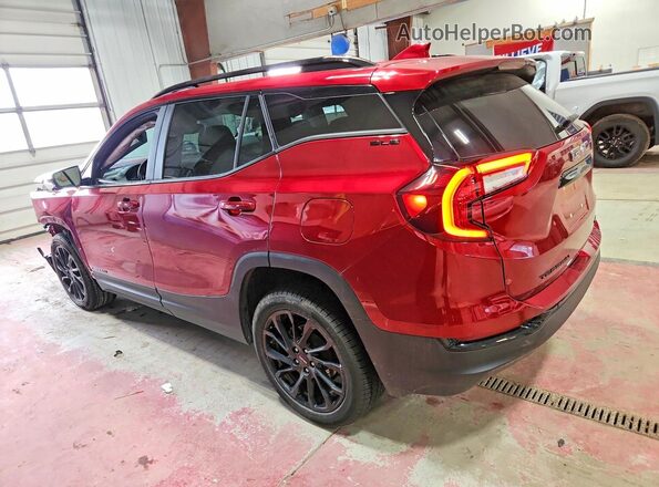 3GKALTEG7RL143468 2024 GMC TERRAIN Red Tył lewy