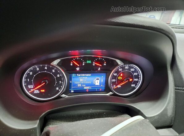3GKALTEG7RL143468 2024 GMC TERRAIN Red Widok zestawu wskaźników