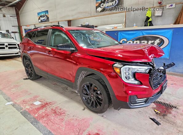 3GKALTEG7RL143468 2024 GMC TERRAIN Red Przód prawy