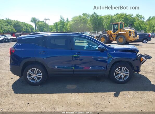 3GKALTEG8PL144335 2023 GMC TERRAIN Dark Blue Սալոնի հետևի տեսք