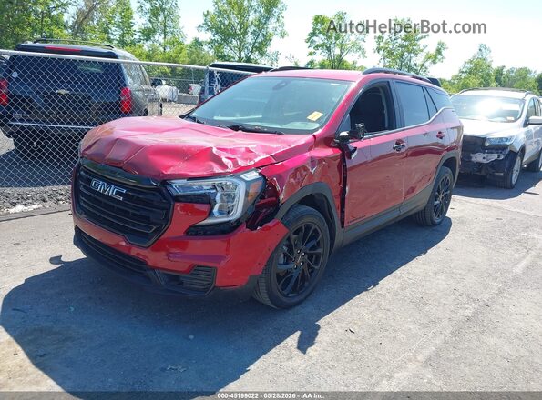 3GKALTEG8PL204646 2023 GMC TERRAIN Red წინა მარცხენა ხედი სამი მეოთხედიდან
