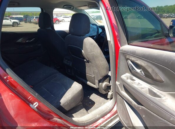 3GKALTEG8PL204646 2023 GMC TERRAIN Red VIN კოდის სტიკერის ხედი